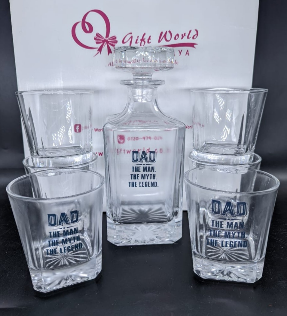 Personalized Admirable Decanter Set