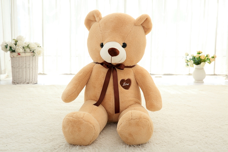 Ribbon Love Huge Teddy Bear(100cm)