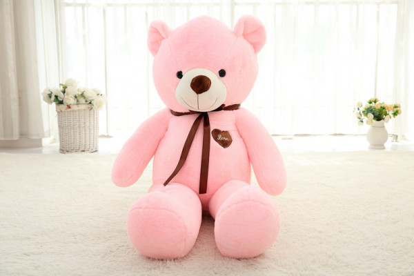 Ribbon Love Huge Teddy Bear(120cm)