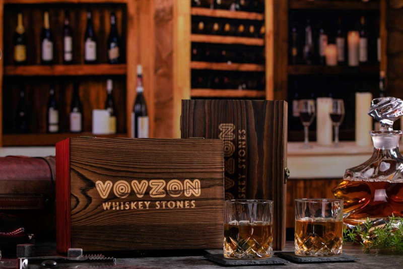 Whisky Stones &crystal Glass Set
