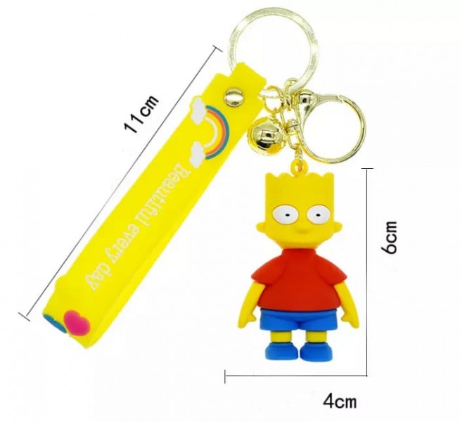 Simpsons 3d Keychain