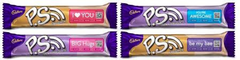 Cadbury Ps Message Chocolate Bar