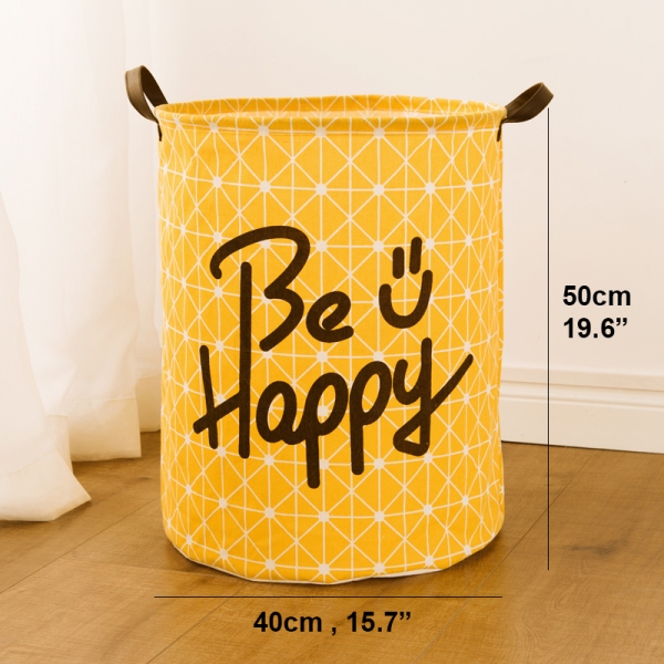 Be Happy Laundry Basket(40*50cm)