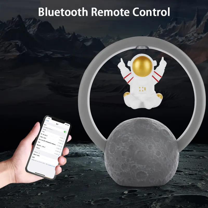 Levitation Astronaut Lamp Bluetooth Speaker