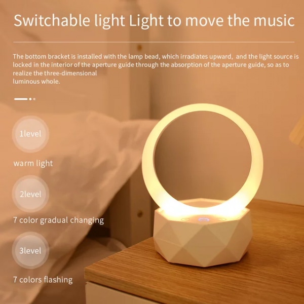 Smart Lamp With Bluetooth Speaker