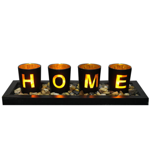 Decor Glass Candle Holders