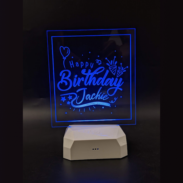 Customized Remote Control 3d Led Illusion Lamps