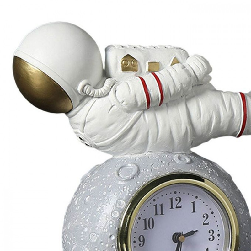Astronaut On Moon Alarm Clock