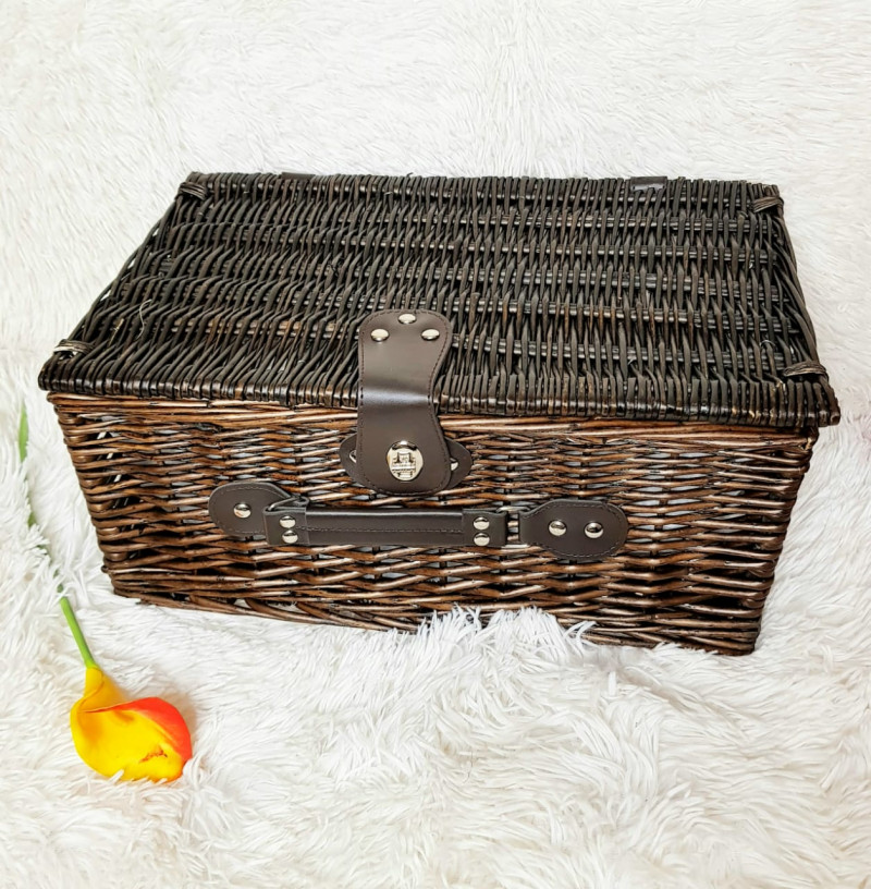 2pax Happy Picnic Willow  Basket