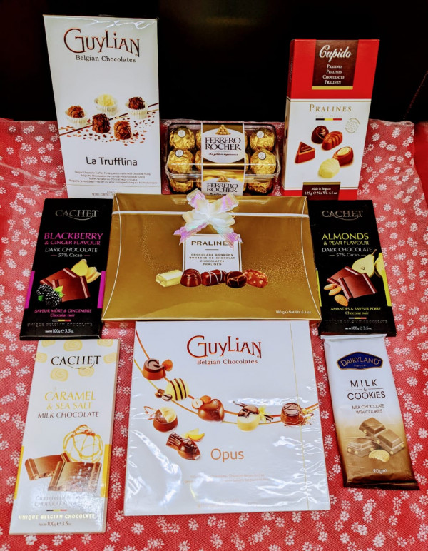 Wide Range Of Chocolates To Choose From!