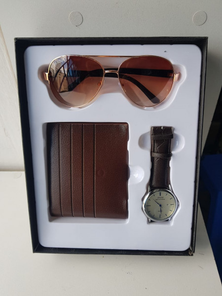 Sunglasses,wallet,watch Set