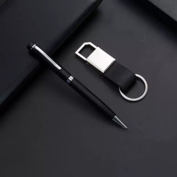 Executive Pen,card Holder & Keychain/keyholder Gift Set.