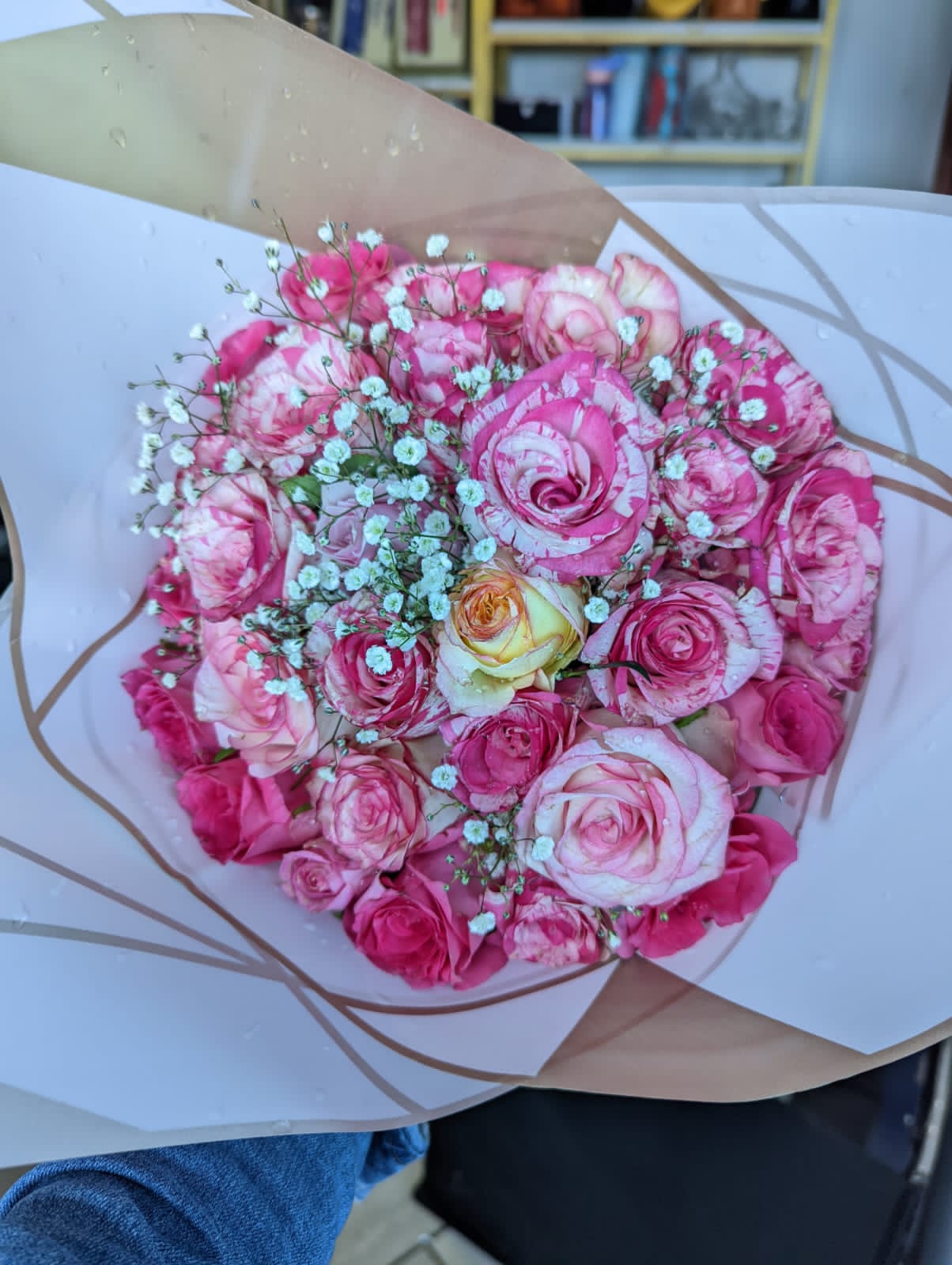 Sweet Pink Fresh Flower Bouquet 