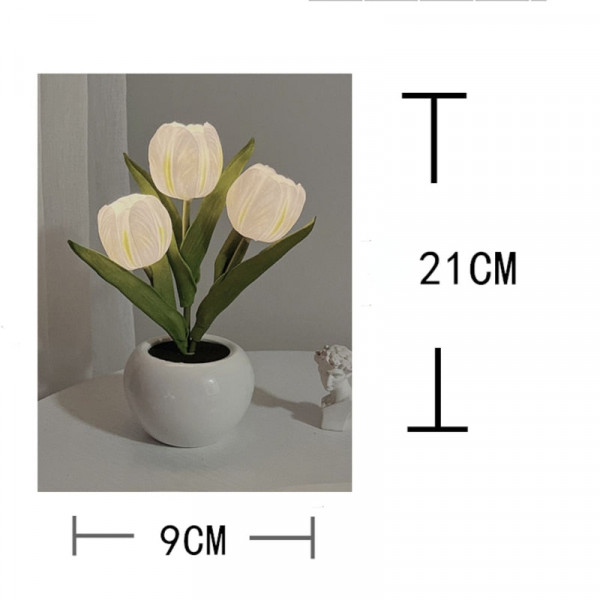 Tulip Night Light Table Lamp Flower