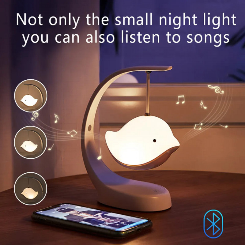 Night Bird Bluetooth Lamp