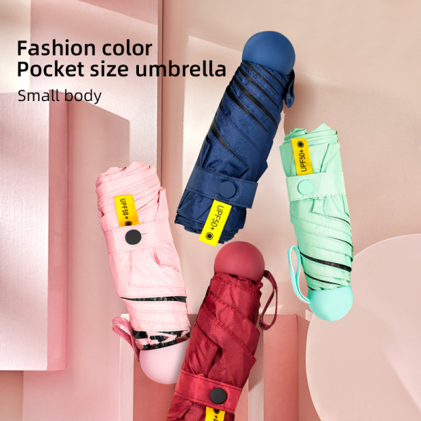 Mini Nail Clippers Bottle Umbrella Set