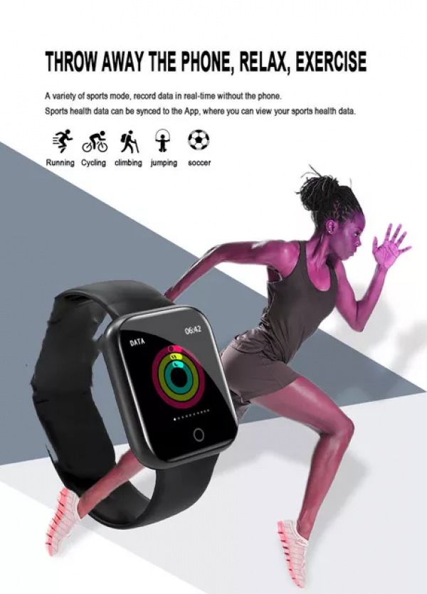 I5 Unisex Smart Watch For Android & Ios 