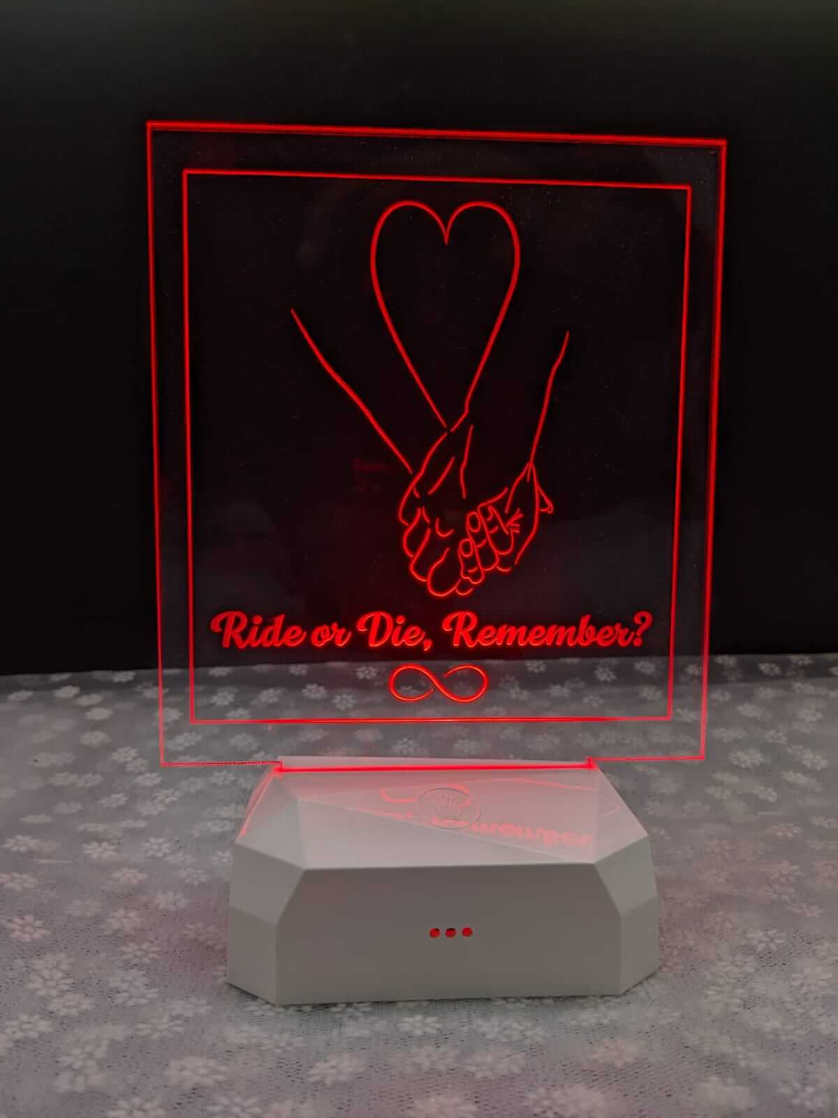 Remote Control 3d Led Illusion Light(personalized)