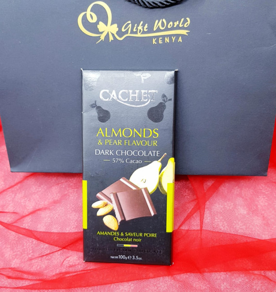 Cachet Almonds & Pear  Flavour.