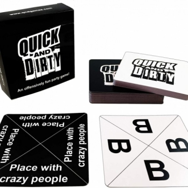 Quick & Dirty Fun Card Game