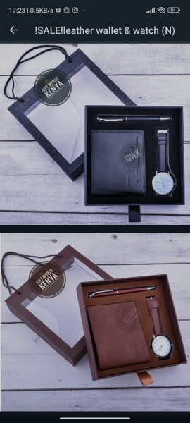 Wallet,watch,pen Gift Set