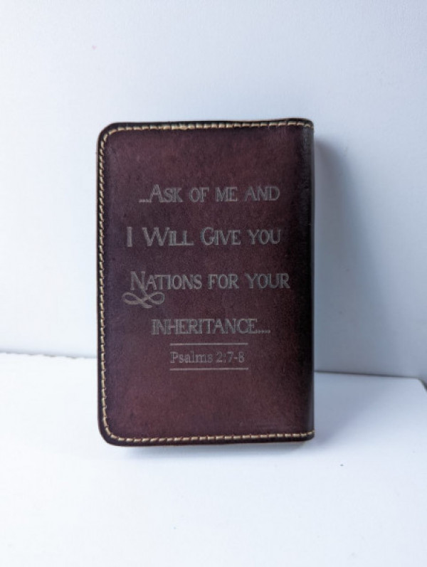 Personalized Genuine Leather Passport Holder