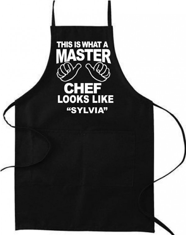 Master Chef Kitchen Apron(personalized)