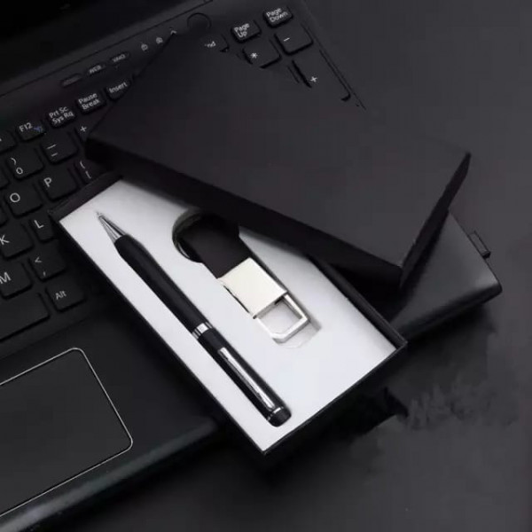 Keychain/key Holder +executive Pen Gift Set.