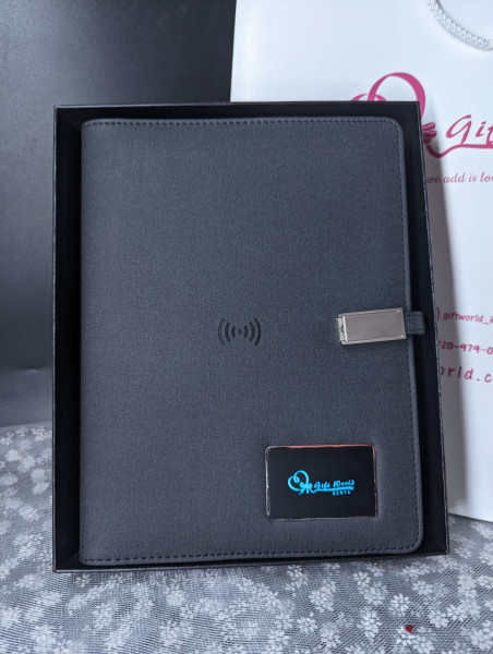 Luxury Multipurpose A5 Notebook With Inbuilt Power Bank 