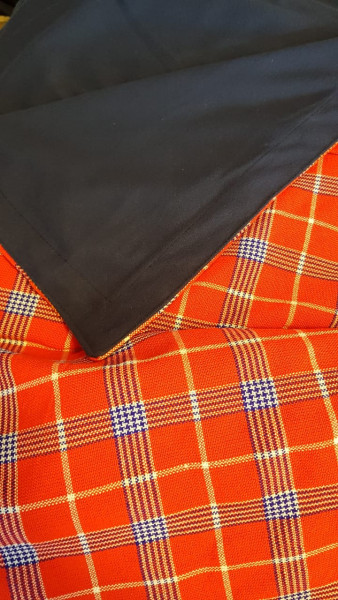 Customized Maasai Light Fleece Blanket
