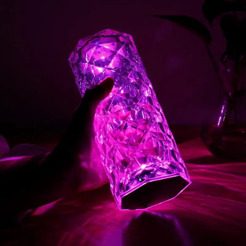 Crystal Rose Diamond Bar 16 Color Changing Led Lamp