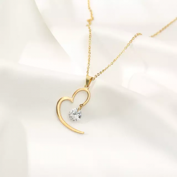 Precious Love  Jewellery Heart Set