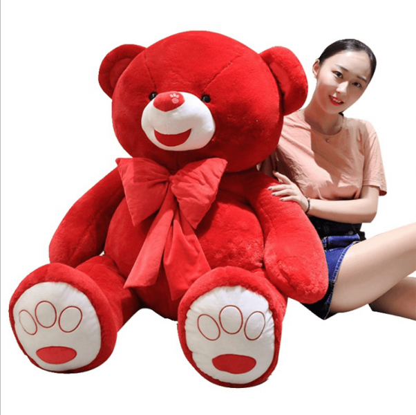 Crystal The Red Giant Teddy Bear (150cm)