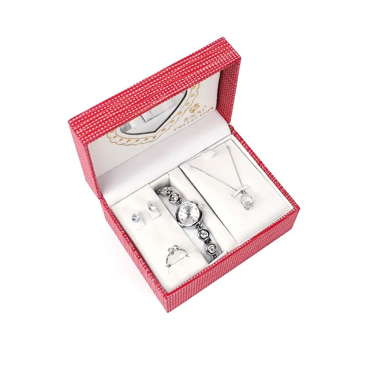 Sterling Watch Necklace Set
