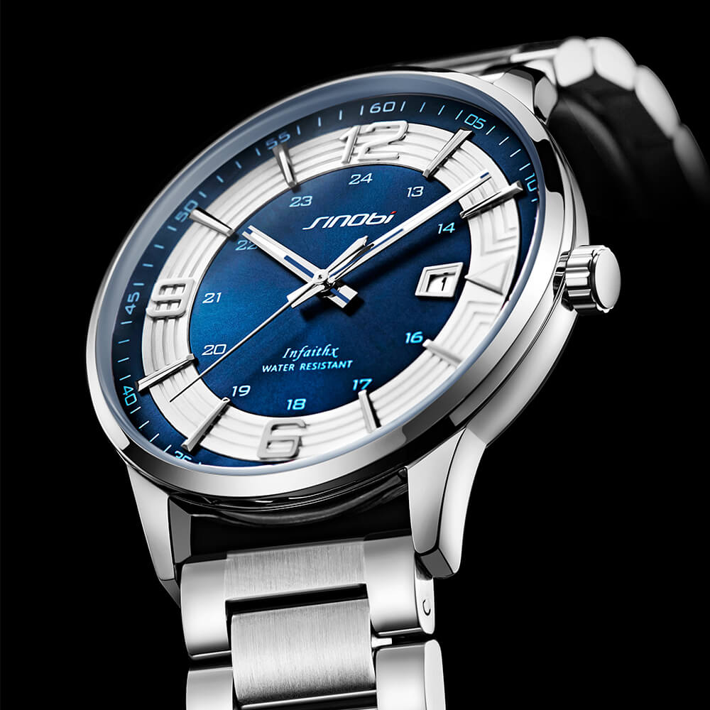 Steel Alloy Wristwatch For Wrist Watch