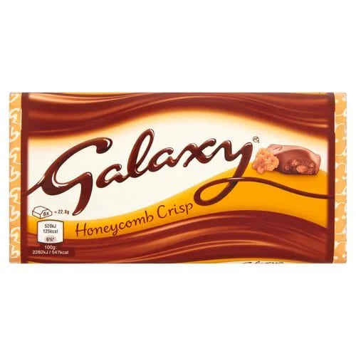 Galaxy Honeycomb Crisp Chocolate 114g