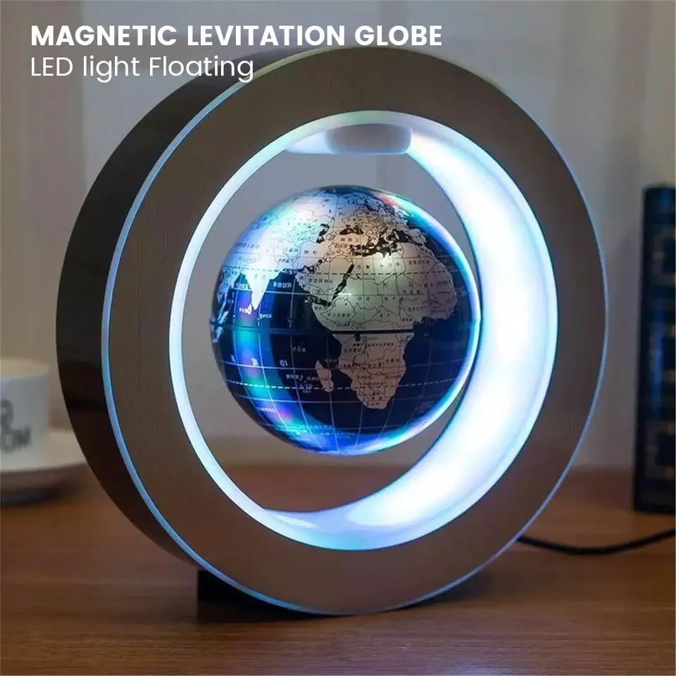 Levitating Rotating Globe Lamp